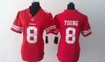 Jerseys Factory Cheap Nike 49ers #8 Steve Young Red Team Color W
