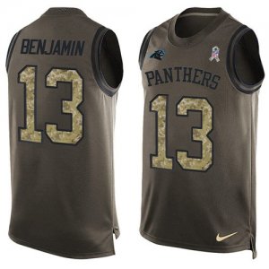 Jerseys Factory Cheap Nike Panthers #13 Kelvin Benjamin Green Me