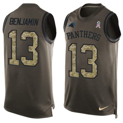 Jerseys Factory Cheap Nike Panthers #13 Kelvin Benjamin Green Me