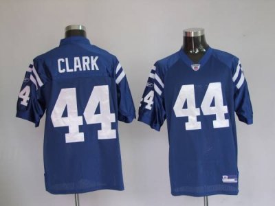Jerseys Factory Cheap Colts #44 Dallas Clark Blue Stitched NFL J