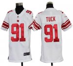 Jerseys Factory Cheap Nike Giants #91 Justin Tuck White Youth Em