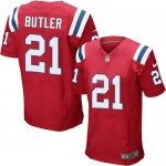 Jerseys Factory Cheap Nike Patriots #21 Malcolm Butler Red Alter