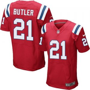 Jerseys Factory Cheap Nike Patriots #21 Malcolm Butler Red Alter
