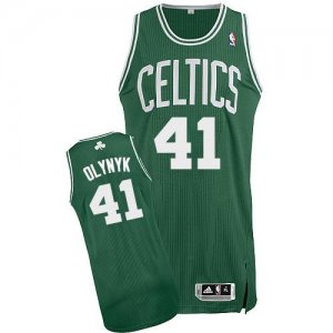 Jerseys Factory Cheap Revolution 30 Celtics #41 Kelly Olynyk Gre