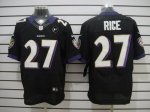 Jerseys Factory Cheap Nike Ravens #27 Ray Rice Black Alternate W