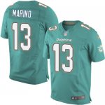Jerseys Factory Cheap Nike Dolphins #13 Dan Marino Aqua Green Te