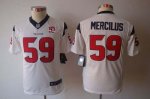 Jerseys Factory Cheap Nike Texans #59 Whitney Mercilus White Wit