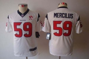 Jerseys Factory Cheap Nike Texans #59 Whitney Mercilus White Wit