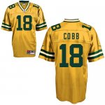 Jerseys Factory Cheap Nike Packers #18 Randall Cobb Yellow Stitc