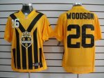 Jerseys Factory Cheap Nike Steelers #26 Rod Woodson Gold 1933s T