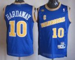 Jerseys Factory Cheap Warriors #10 Tim Hardaway Blue Throwback S