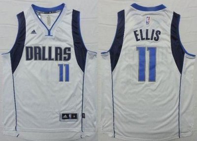 Jerseys Factory Cheap Revolution 30 Mavericks #11 Monta Ellis Wh