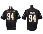 Jerseys Factory Cheap Nike Lions #94 Ziggy Ansah Black 2016 Pro