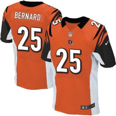Jerseys Factory Cheap Nike Bengals #25 Giovani Bernard Orange Al