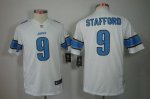 Jerseys Factory Cheap Nike Lions #9 Matthew Stafford White Youth