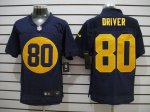 Jerseys Factory Cheap Nike Packers #80 Donald Driver Navy Blue A