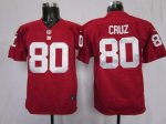 Jerseys Factory Cheap Nike Giants #80 Victor Cruz Red Alternate