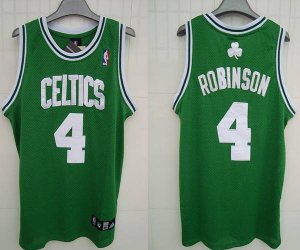 Jerseys Factory Cheap Celtics #4 Nate Robinson Embroidered Green