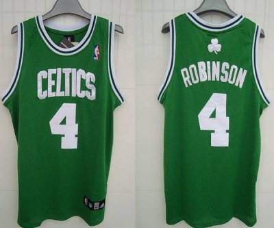 Jerseys Factory Cheap Celtics #4 Nate Robinson Embroidered Green