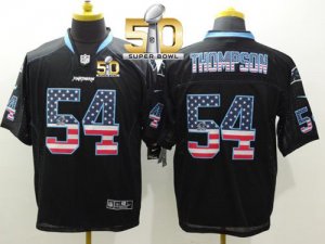 Jerseys Factory Cheap Nike Panthers #54 Shaq Thompson Black Supe
