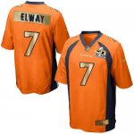 Jerseys Factory Cheap Nike Broncos #7 John Elway Orange Team Col