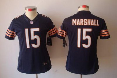 Jerseys Factory Cheap Nike Bears #15 Brandon Marshall Navy Blue