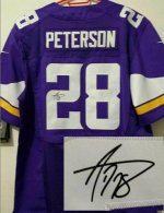 Jerseys Factory Cheap Nike Vikings #28 Adrian Peterson Purple Te
