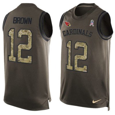 Jerseys Factory Cheap Nike Cardinals #12 John Brown Green Men's