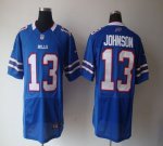 Jerseys Factory Cheap Nike Bills #13 Steve Johnson Royal Blue Te