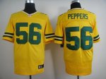 Jerseys Factory Cheap Nike Packers #56 Julius Peppers Yellow Alt
