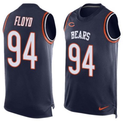 Jerseys Factory Cheap Nike Bears #94 Leonard Floyd Navy Blue Tea