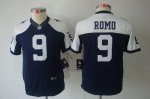 Jerseys Factory Cheap Nike Cowboys #9 Tony Romo Navy Blue Thanks