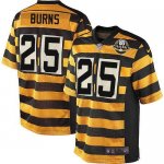Jerseys Factory Cheap Nike Steelers #25 Artie Burns Yellow/Black