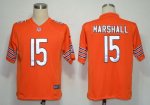 Jerseys Factory Cheap Nike Bears #15 Brandon Marshall Orange Alt