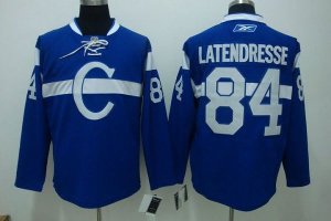 Jerseys Factory Cheap Canadiens #84 Guillaume Latendresse Embroi