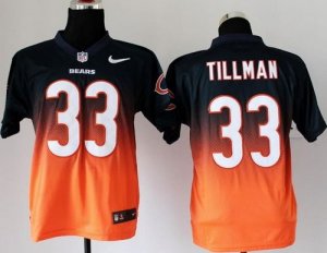 Jerseys Factory Cheap Nike Bears #33 Charles Tillman Navy Blue/O
