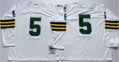 Jerseys Factory Cheap Mitchell And Ness 1961 Packers #5 Paul Hor