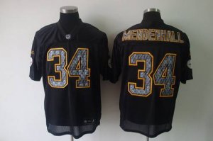 Jerseys Factory Cheap Sideline Black United Steelers #34 Rashard