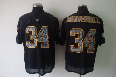 Jerseys Factory Cheap Sideline Black United Steelers #34 Rashard
