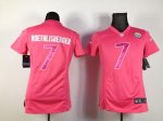 Jerseys Factory Cheap Nike Steelers #7 Ben Roethlisberger Pink S
