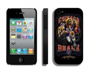 Jerseys Factory Cheap NFL Chicago Bears IPhone 4/4S Case_3