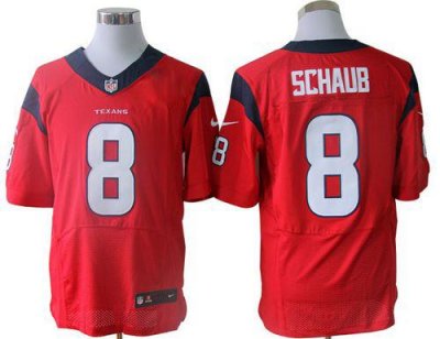 Jerseys Factory Cheap Nike Texans #8 Matt Schaub Red Alternate M