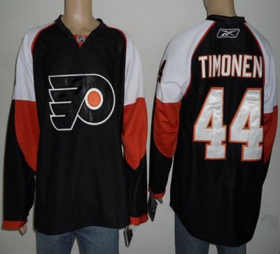 Jerseys Factory Cheap Flyers #44 Kimmo Timonen Black Embroidered