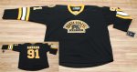 Jerseys Factory Cheap Bruins #91 Marc Savard Embroidered Black T