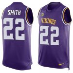 Jerseys Factory Cheap Nike Vikings #22 Harrison Smith Purple Tea