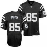 Jerseys Factory Cheap Colts #85 Pierre Garcon Black Shadow Stitc