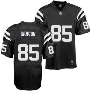 Jerseys Factory Cheap Colts #85 Pierre Garcon Black Shadow Stitc