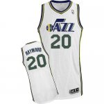 Jerseys Factory Cheap Revolution 30 Jazz #20 Gordon Hayward Whit
