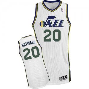 Jerseys Factory Cheap Revolution 30 Jazz #20 Gordon Hayward Whit