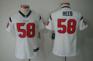 Jerseys Factory Cheap Nike Texans #58 Brooks Reed White Women's